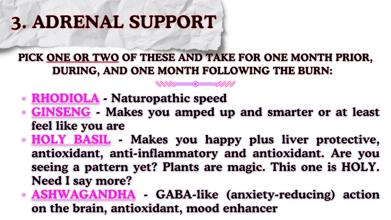 Adrenal support supplement list
